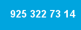 925 322 73 14 925 322 73 14